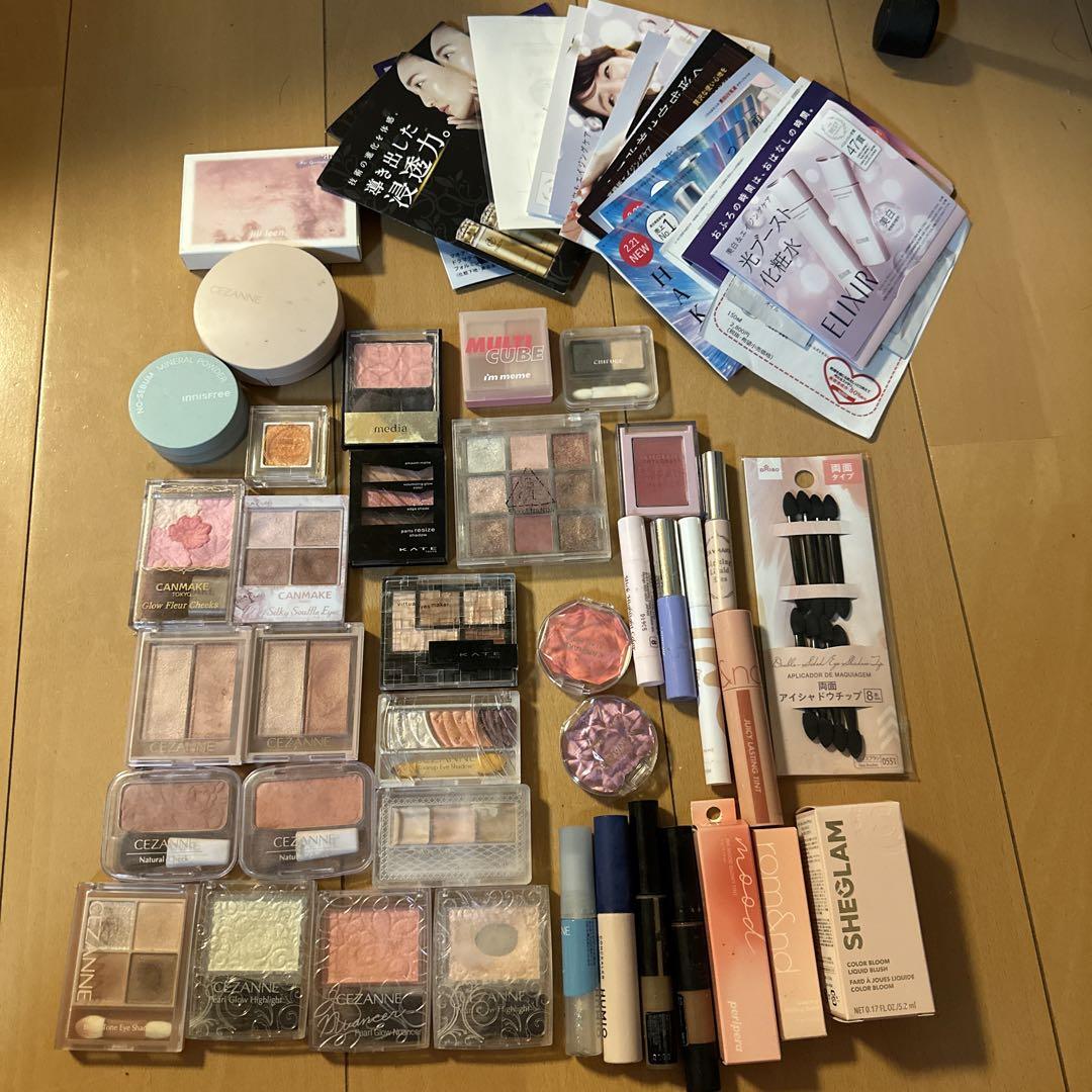 コスメ・化粧✨試供品のまとめ売り 15 化粧品 コスメ 試供品 まとめ売り rom&nd セザンヌ キャンメイク