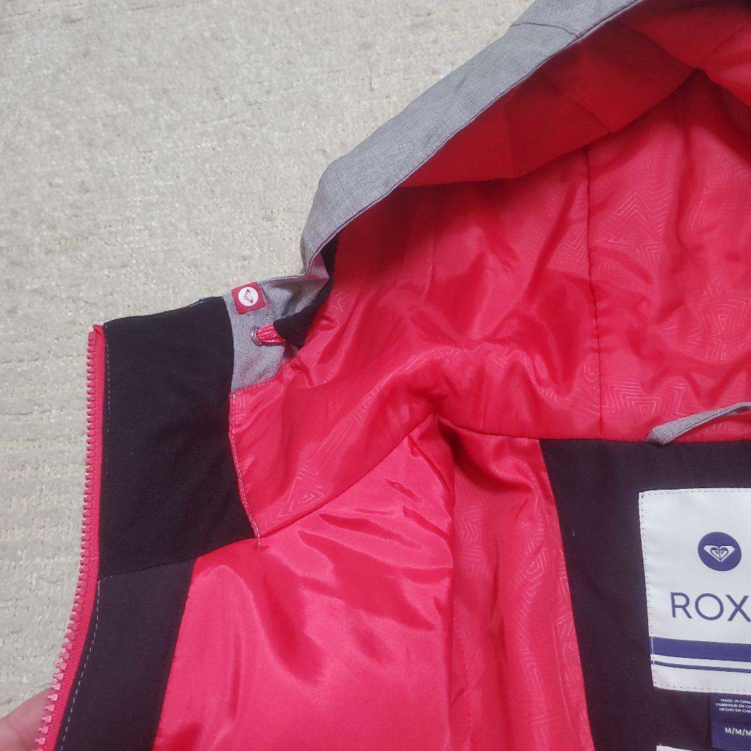 【超美品】ROXYロキシー　スノーボードウェア　ジャケット　ライトグレー　M