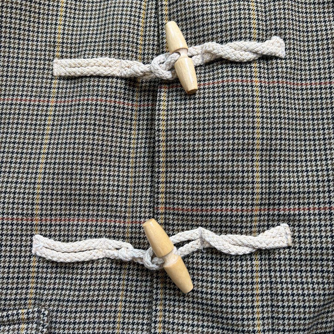 BEAMS ビームス TECH TWEED テックツイード ダッフルコート L