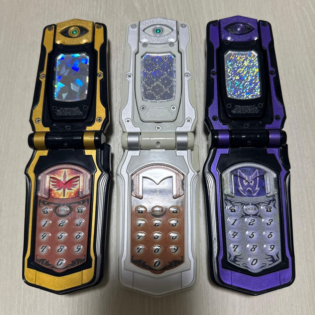 希少 魔法戦隊マジレンジャー マージフォン ウーザフォン 3点セット 希少 魔法戦隊マジレンジャー マージフォン ウーザフォン 3点セット