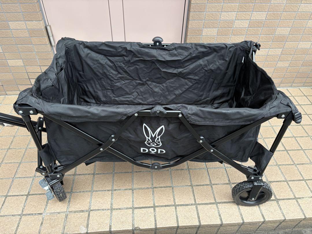 DOD フォールディングキャリーワゴン 黒