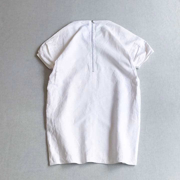 希少美品【リネン混/バッグ&サイド“ファスナー”】ドゥロワー