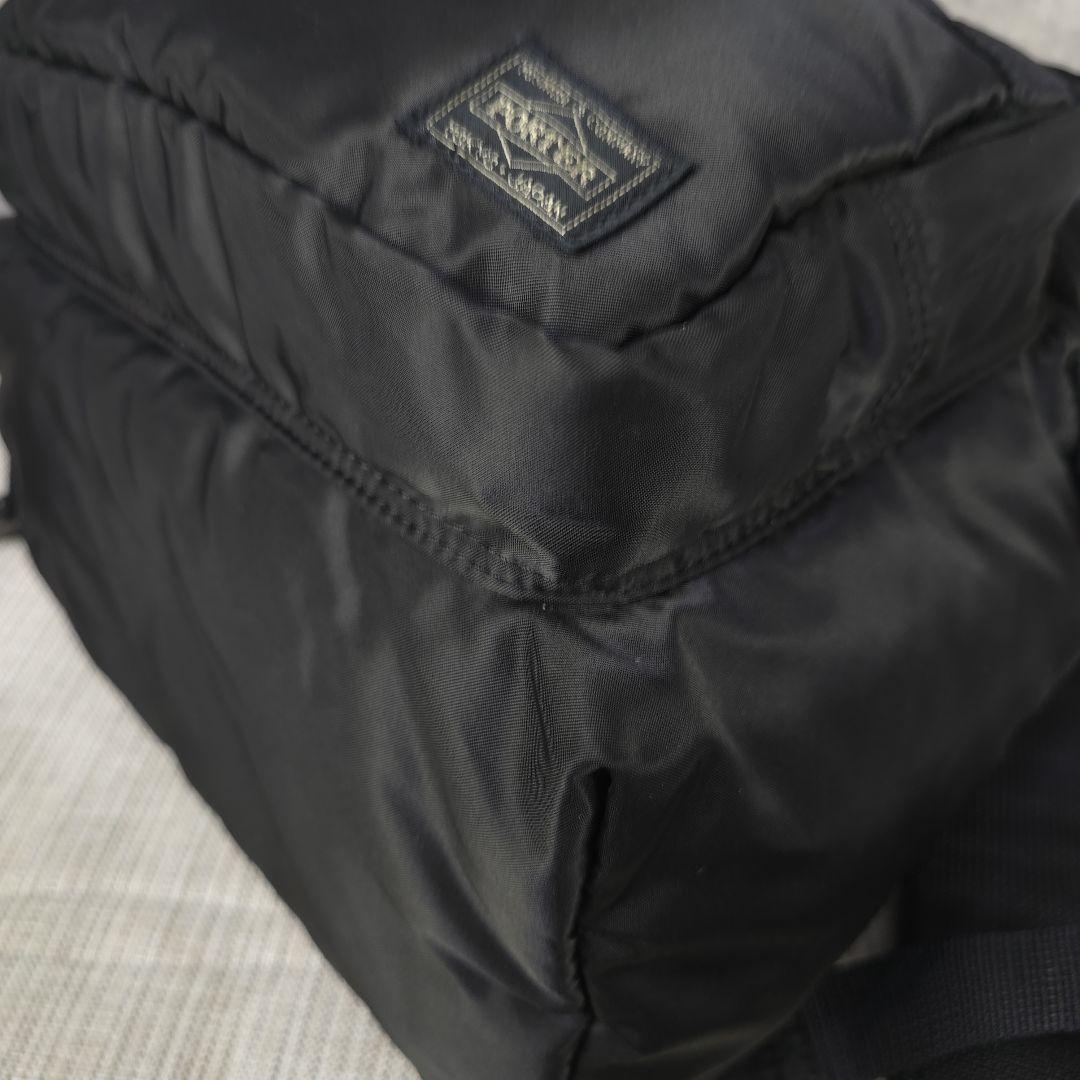 未使用　保管品　ポーター　PORTER　タンカー　リュック　バッグパック　黒