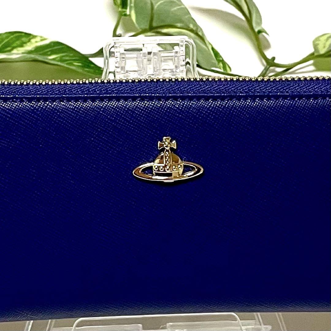 新品　Vivienne Westwood 55vv306 長財布ブルー