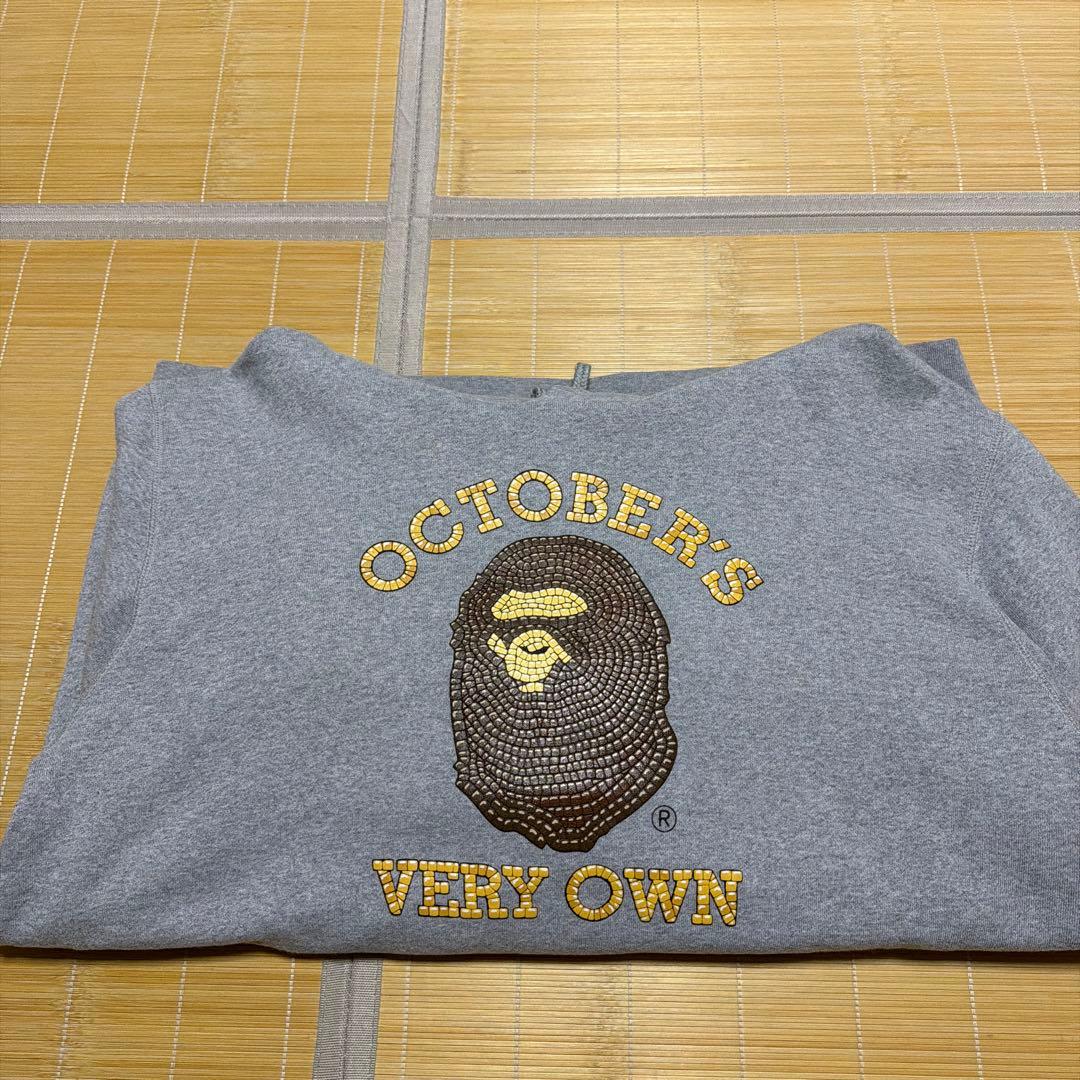 A BATHING APE BAPE OVO パーカー OCTOBER S2XL 3L A BATHING APE