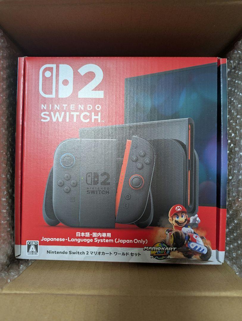 Nintendo Switch 2本体 日本語専用 マリオカートセット Nintendo