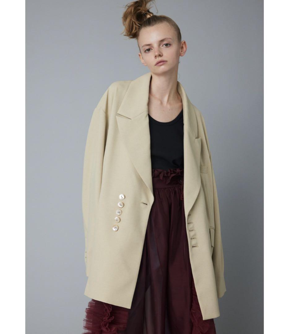 HeRIN.CYE  slit sleeve jacket