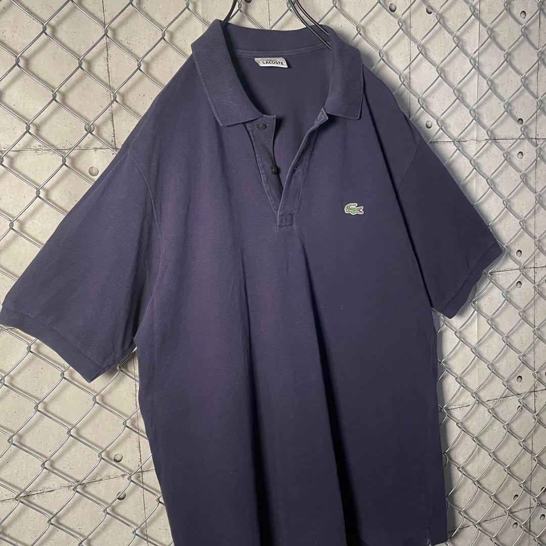 LACOSTE - ラコステ 半袖 ポロシャツ XS ネイビー LACOSTE