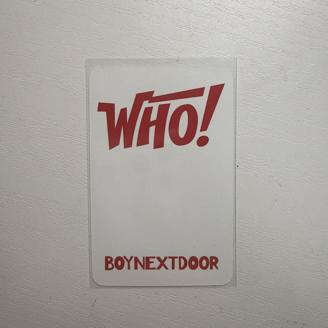 BOYNEXTDOOR テサン namil トレカ