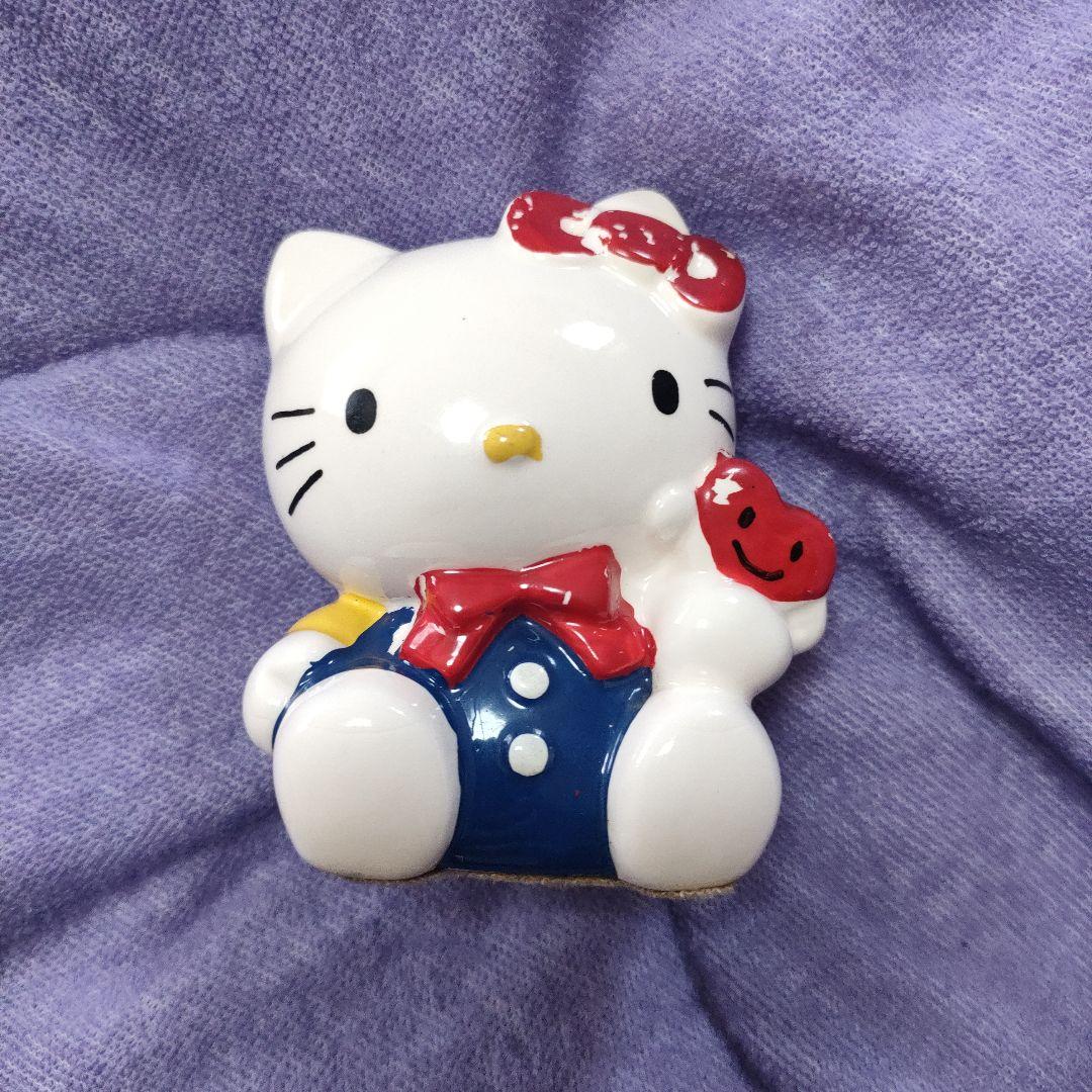 サンリオ ハローキティ キティ 貯金箱 陶器 レトロ - メルカリ