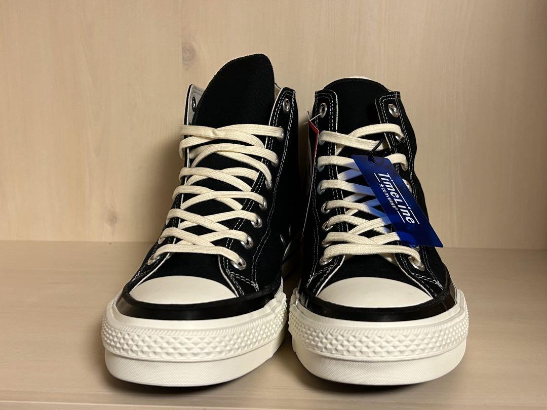 コンバース　タイムライン　VTG50 HI ブラック
