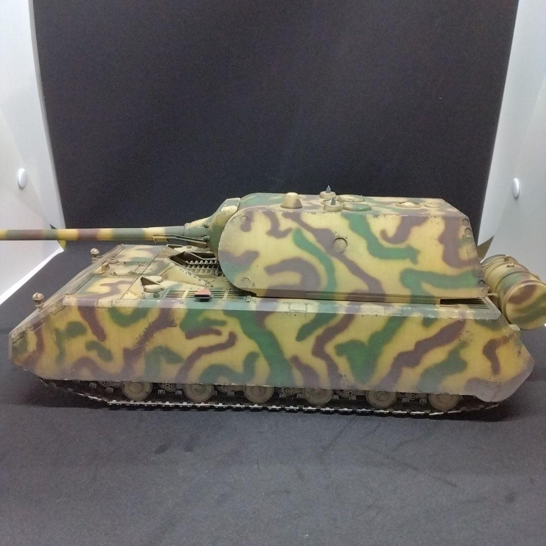 ～完成品～1/35 ドイツ軍 超重戦車 マウス クビンカ戦車博物館保存車風～ 1/35ドイツ軍 超重戦車 マウス 戦車プラモデル完成品 ジャンク扱い