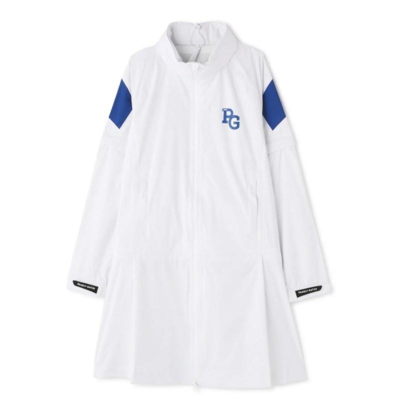 新品正規品 パーリーゲイツ レインウェア 定価44000円 ワンピース 白 0