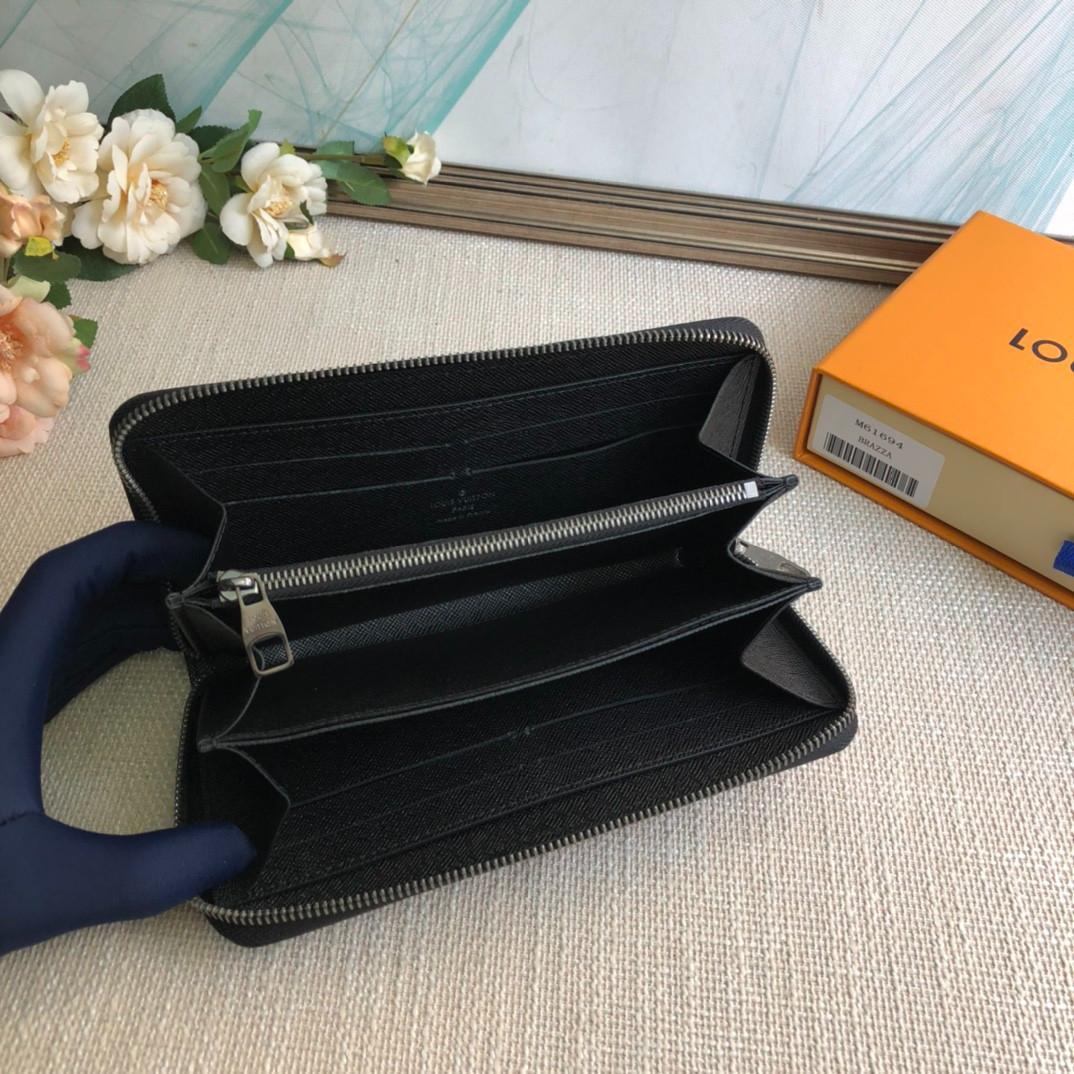 ✨希少✨LOUIS VUITTON 長財布 LOUIS VUITTON☆人気 希少✤ ブラックレザー長財布 - メルカリ