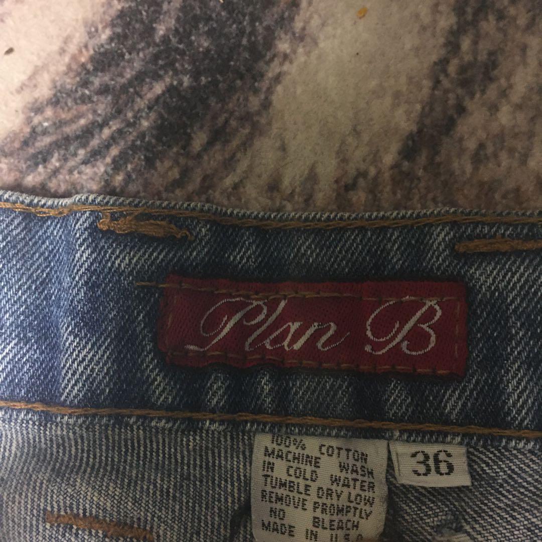 90s プランビー PLANB バギーショーツ W36 オールドスケート sk8