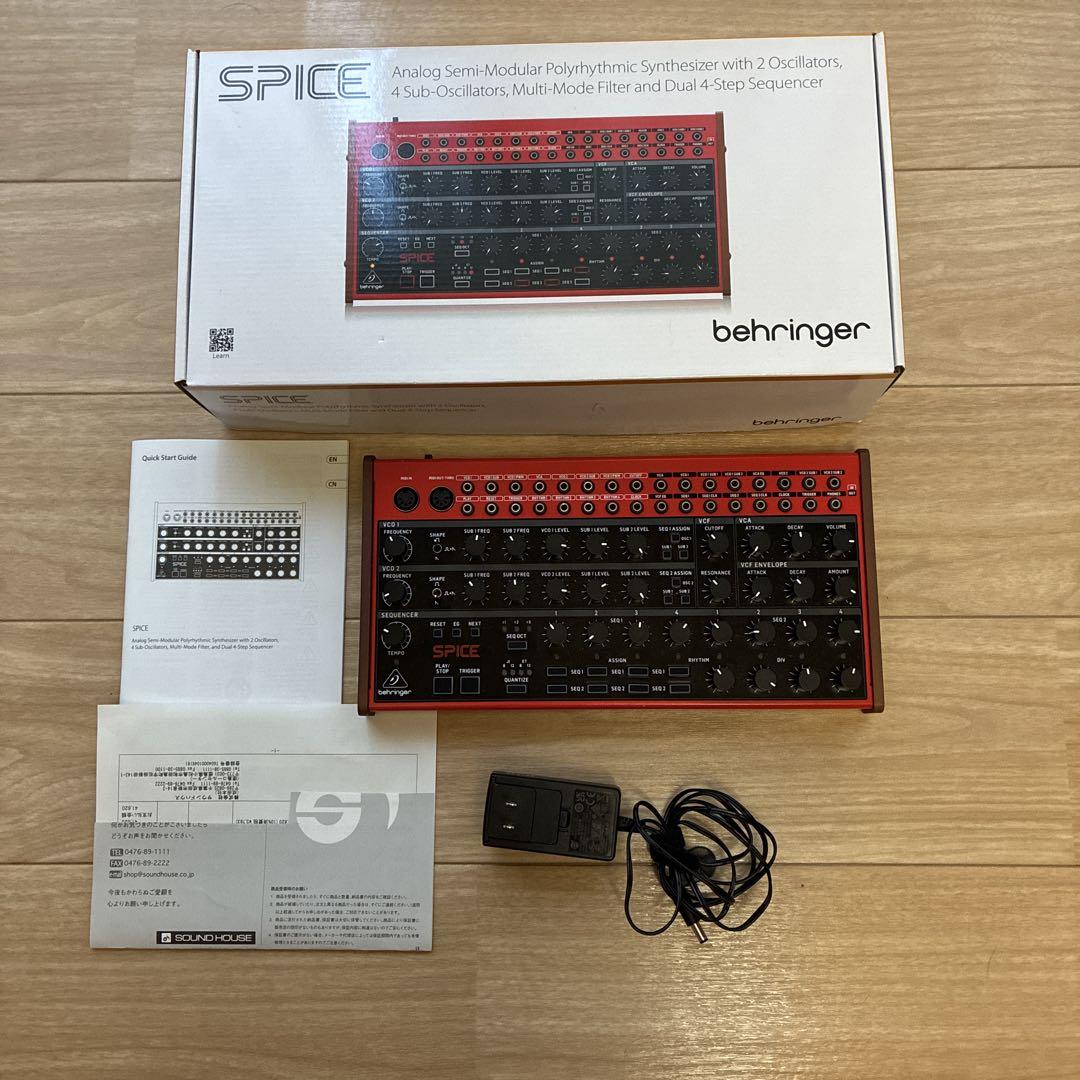 behringer SPICE アナログシンセサイザー - メルカリ