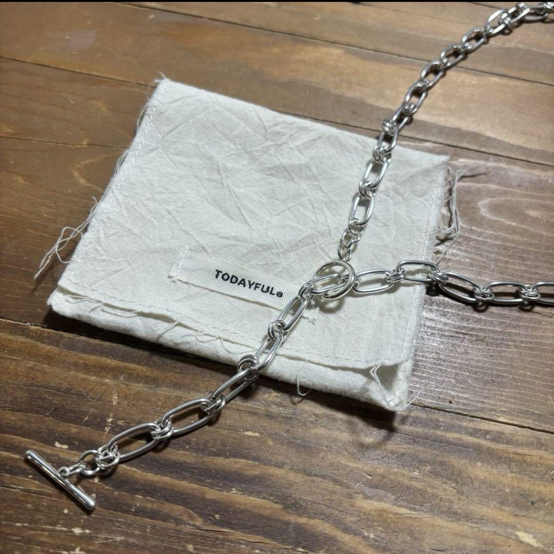 TODAYFUL チェーンネックレス シルバー