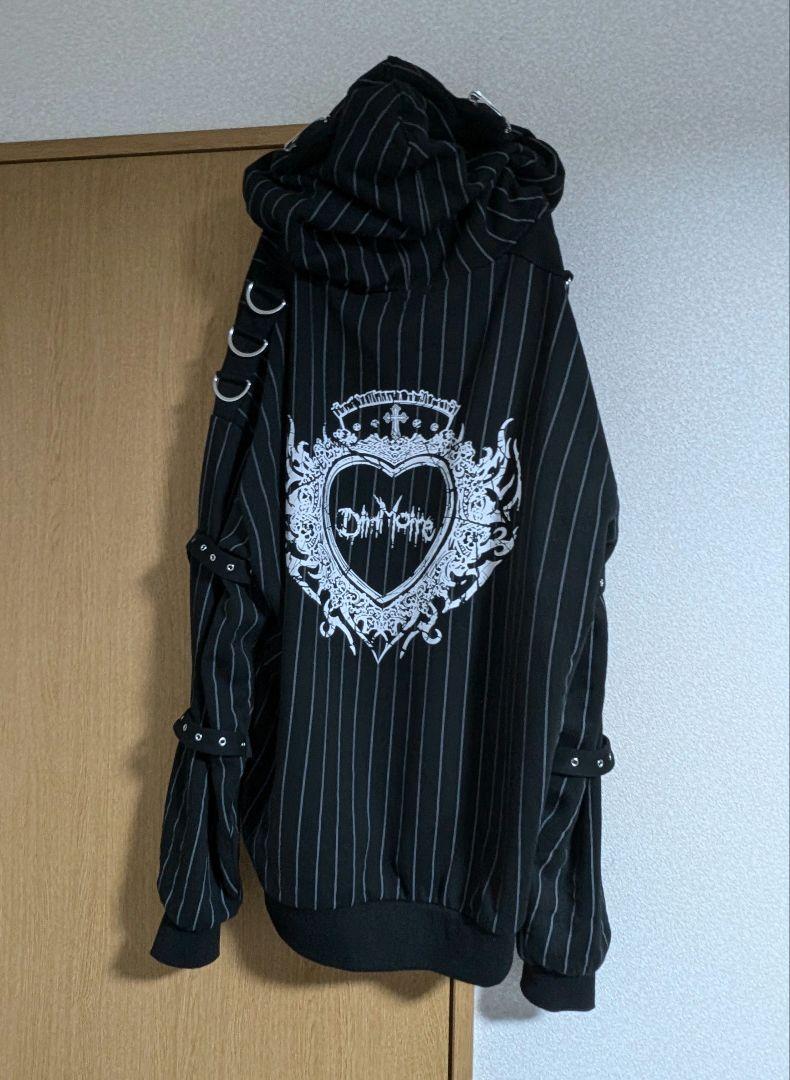 dimmoire ディムモアール 猫耳パーカー Black