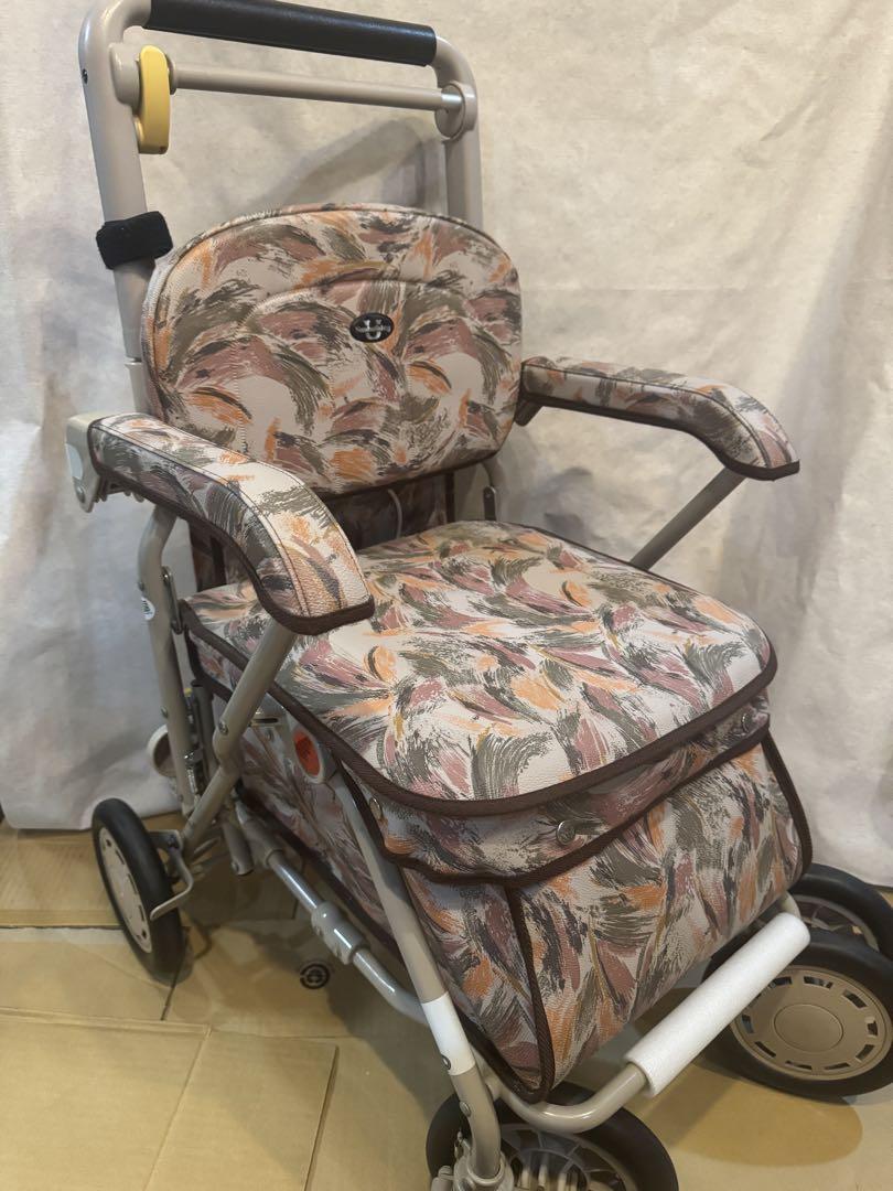 美品　象印　ウィズワン　シルバーカー