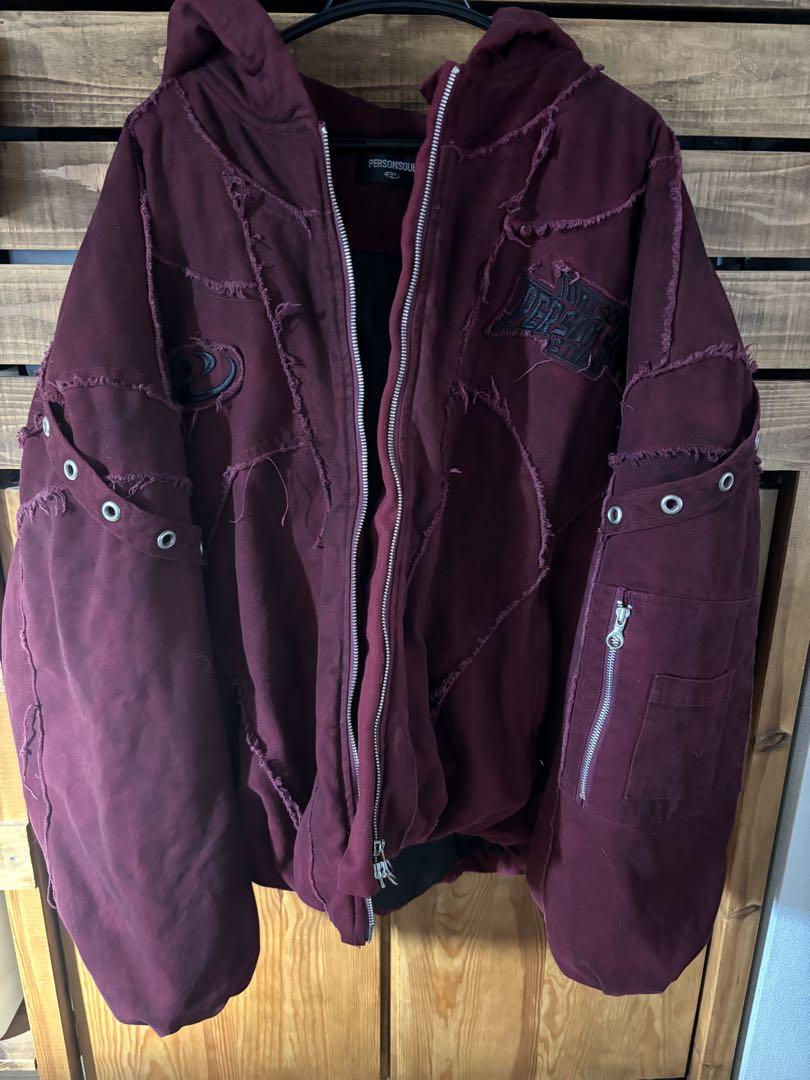 personsoul パーカー Lサイズ y2k ジップパーカー