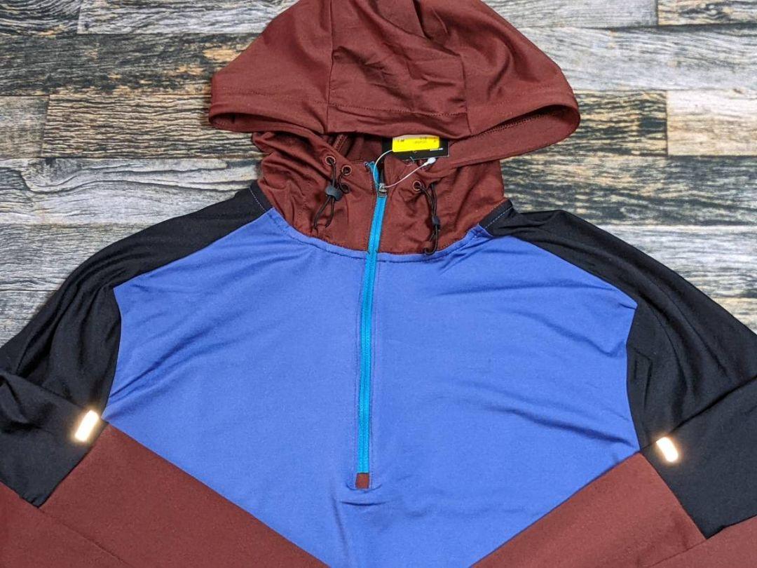 残少 M ナイキ トレイル ランニング パーカー @9900円 エレメント 黒