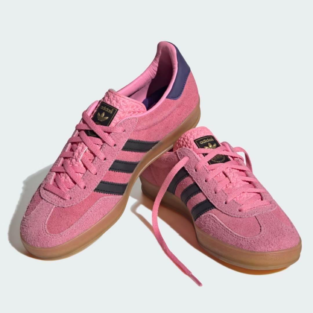 【新品未使用✨】adidas ガゼル インドア ピンク24cm 【新品未使用✨】adidas ガゼル インドア ピンク24cm
