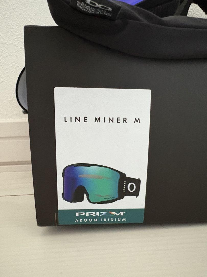 新品oakley LINE MINER M PRIZM ARGON オークリー