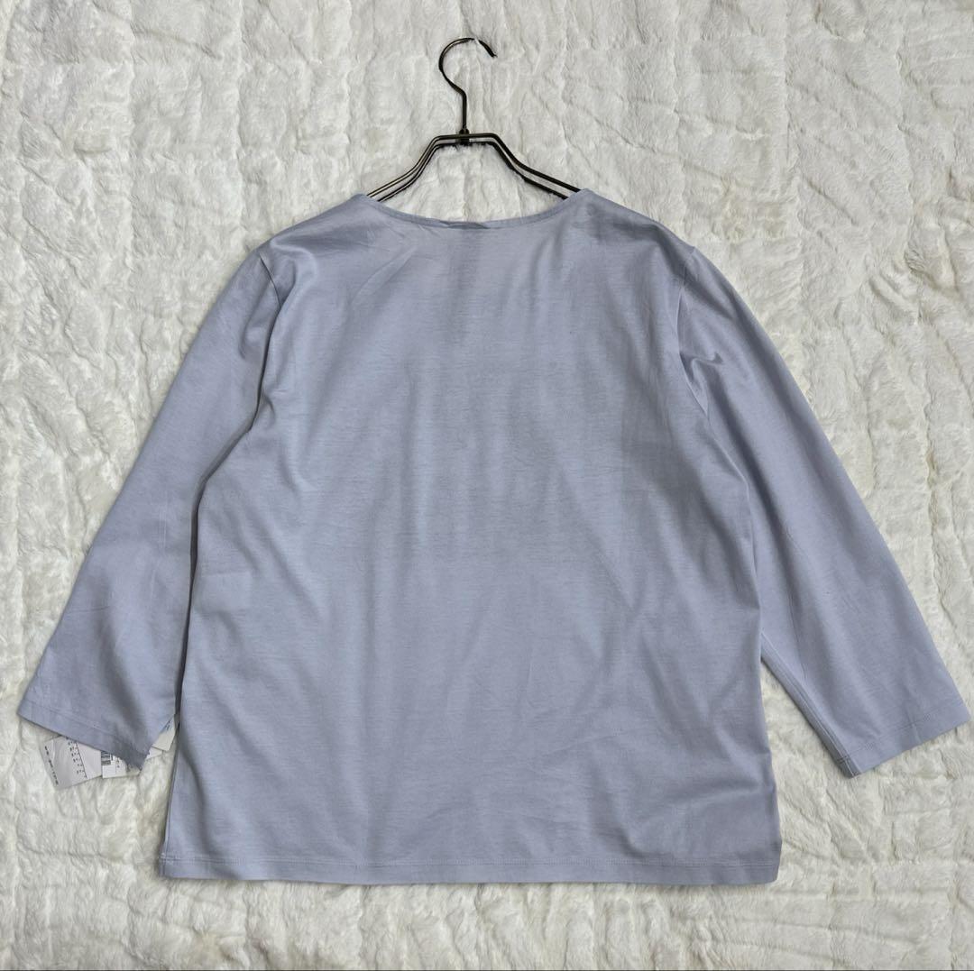 レリアンMUSE by ROCHAS コラボ 胸元スパンコールロゴTシャツ