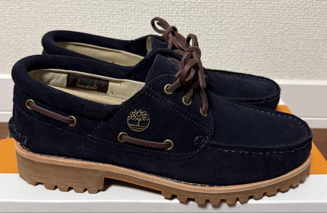 靴 Timberland 3 EYE CLASSIC LUG DARK BLUE