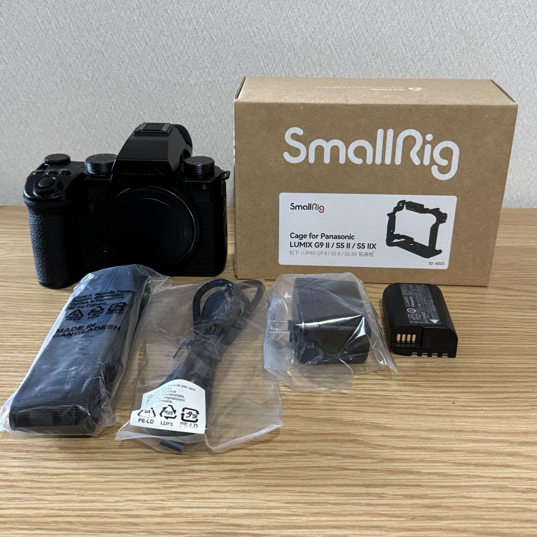 【LUMIX S5ⅡX】DC-S5M2X + SmallRigケージ付き
