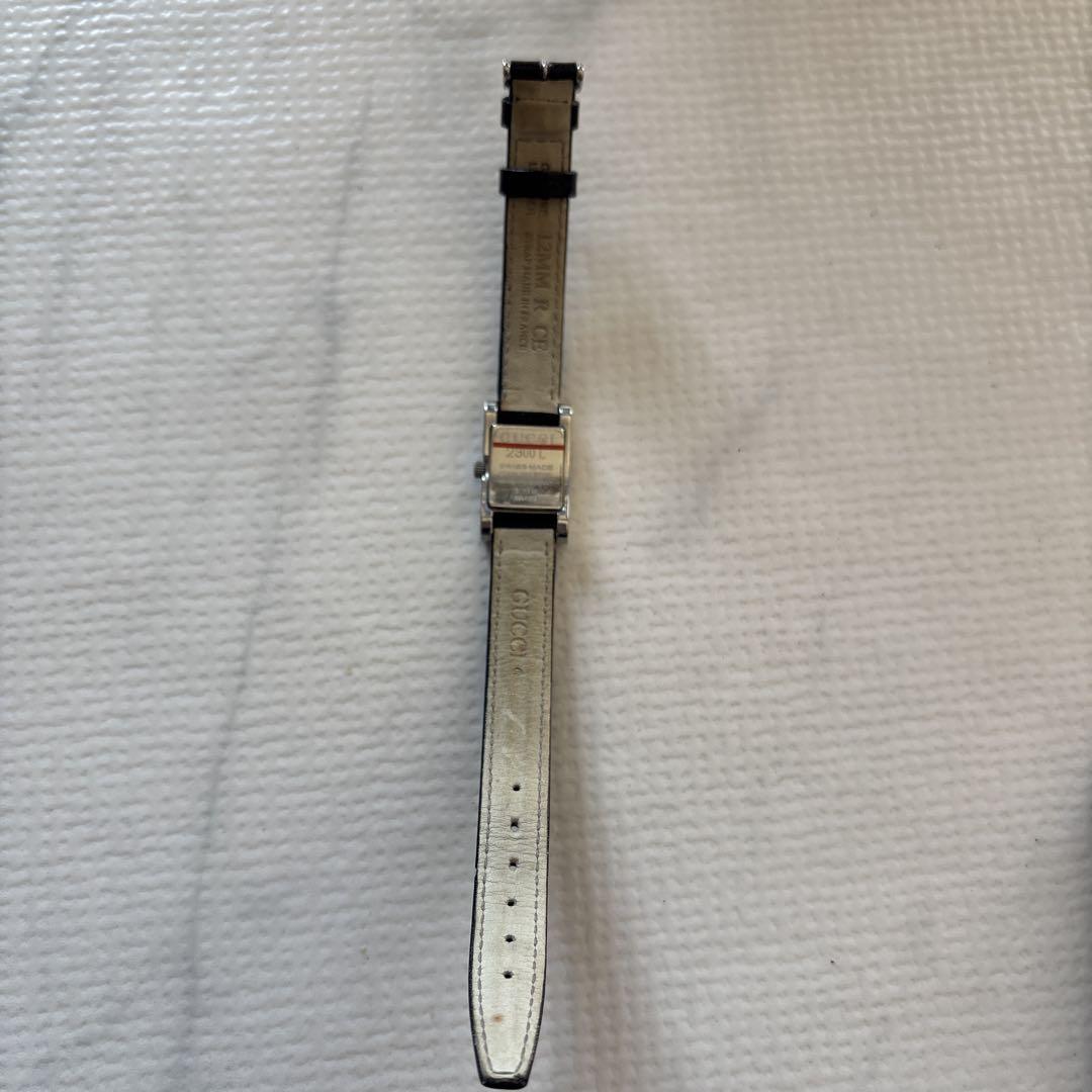 GUCCI レザー バンド 時計