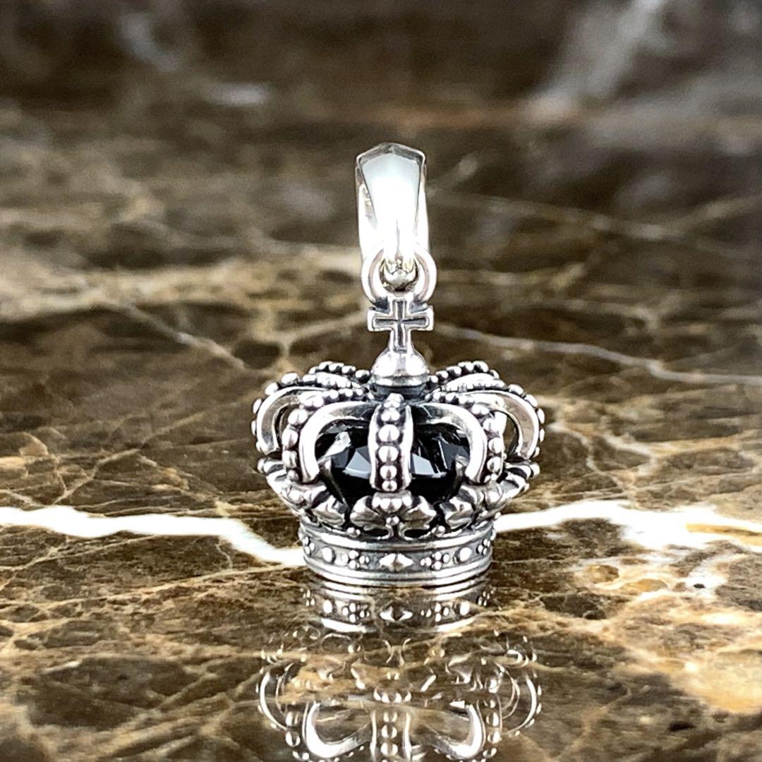 美品！ Justin Davis CROWN GLORY ペンダント ブラック