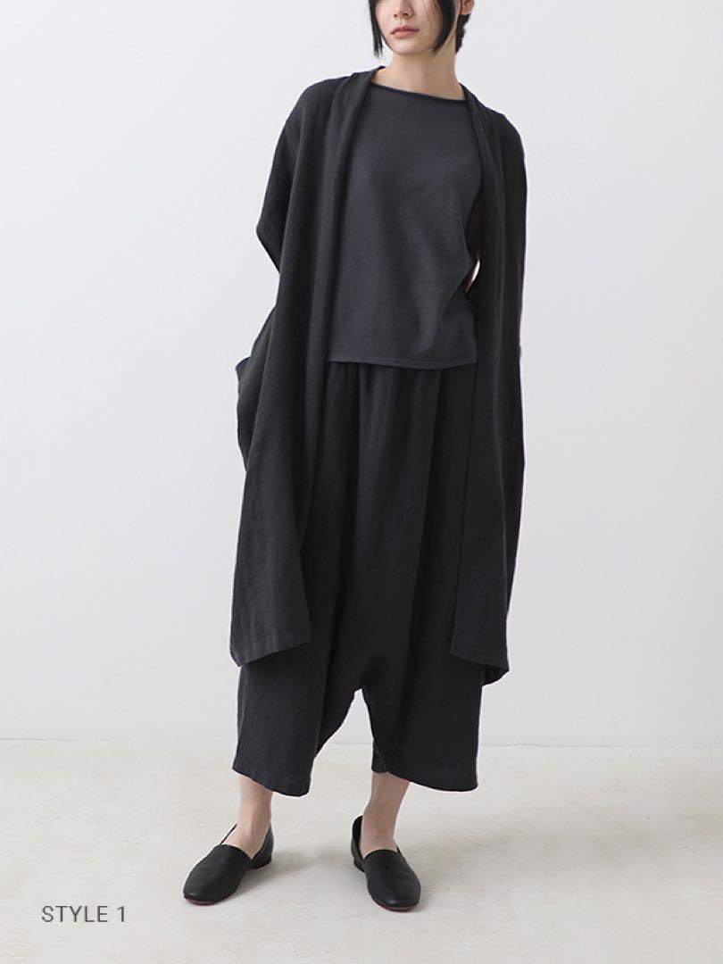 evam eva｜linen sarrouel pants｜ladies',bottoms