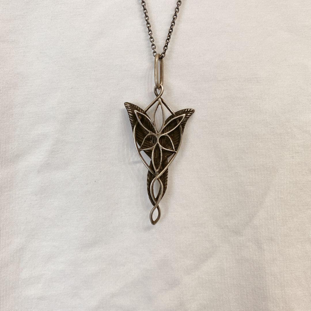 超希少!!VTG LOTRアルウェンイブンスターシルバーペンダントRRL USA