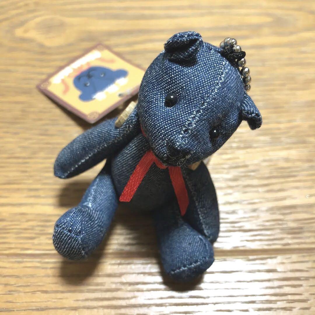 デニムベア キーホルダー 倉敷屋 デニム くま - メルカリ