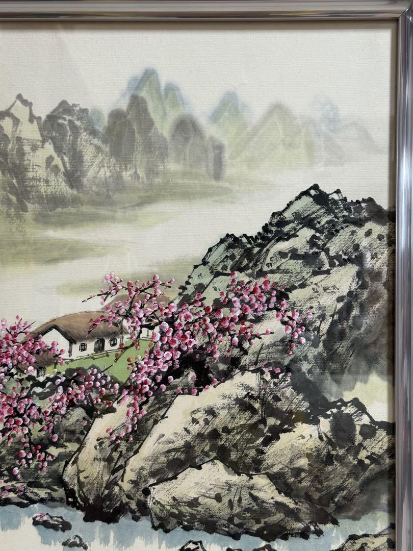 中国山水画家　李晓鹏 西安山水(春)