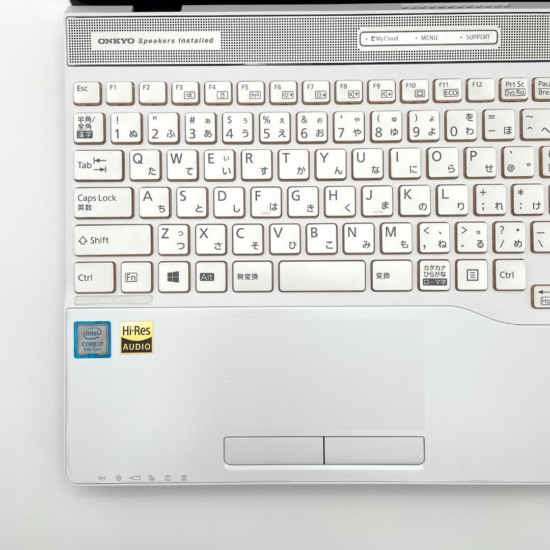 富士通 ノートパソコン 第8世代 i7 SSD512＋HDD1T メモリ16 富士通 第8世代 i7 SSD512＋HDD1T メモリ16 ノートパソコン