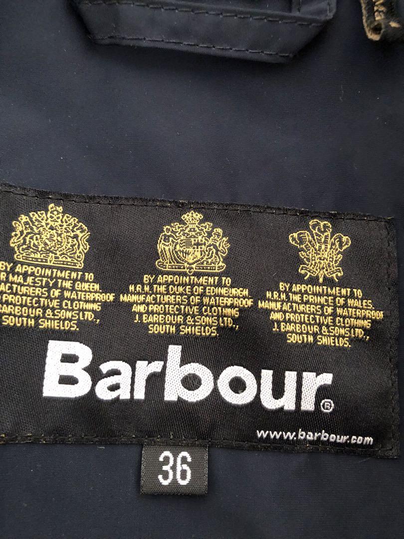 Barbour バブアー  BORDER シェイプメモリー 36