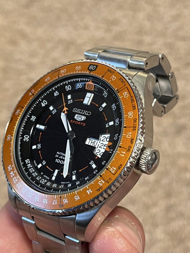 SEIKO セイコー　5 スポーツ　4R36-03S0 自動巻　メンズ　稼働品