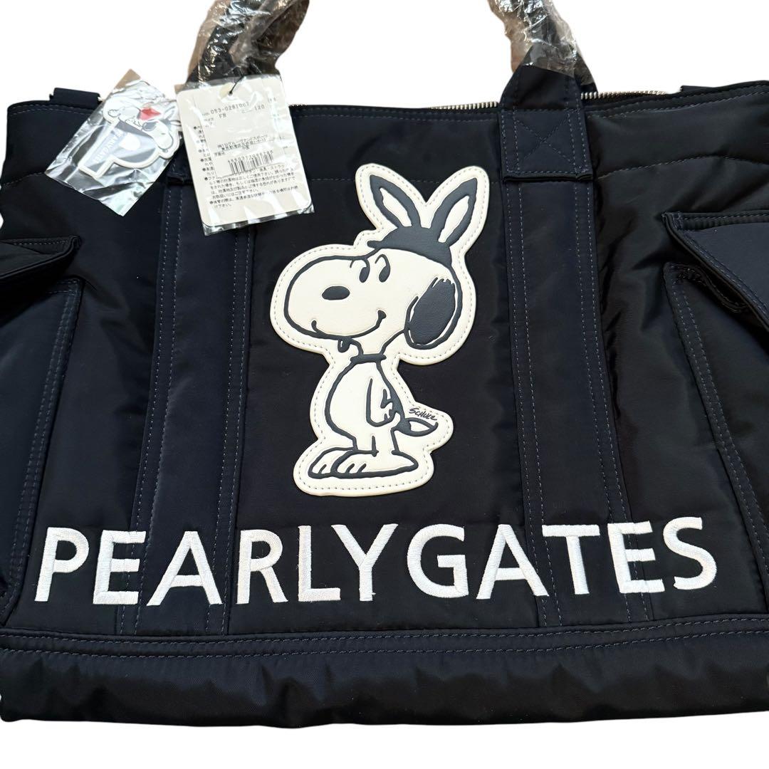 新品 タグ付き PEARLY GATES SNOOPY ゴルフ バッグ