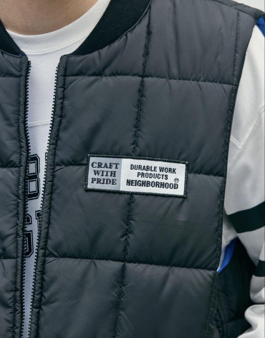 NEIGHBORHOOD REVERSIBLE PADDED VEST XL - メルカリ