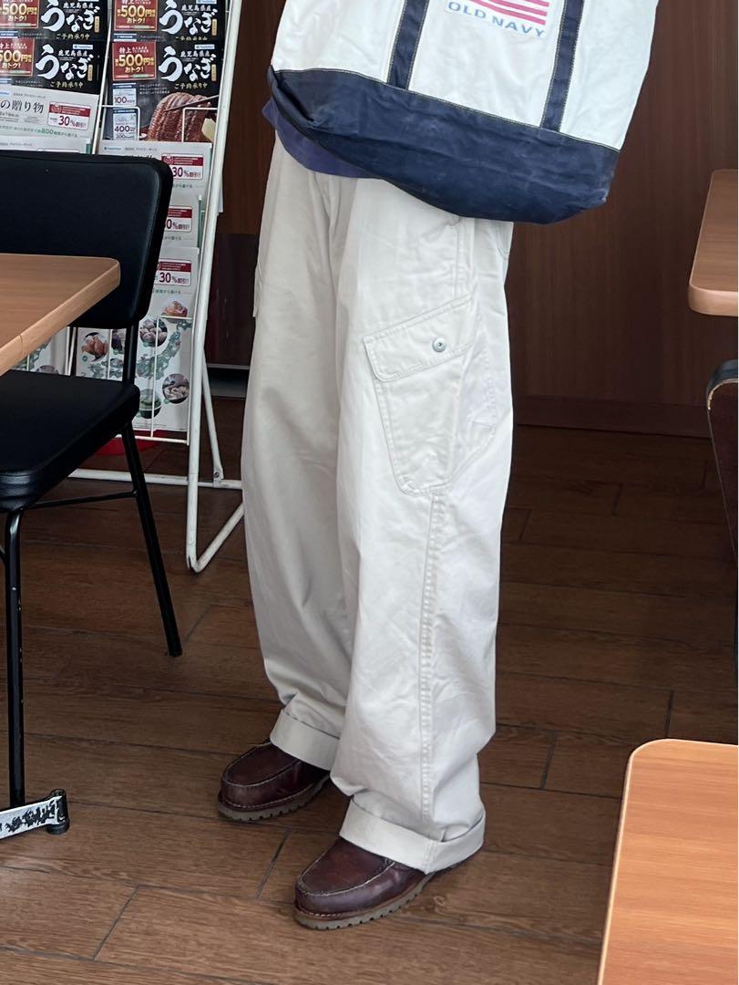 ホームアイホーム チノパン ストレッチパンツ メンズ やや