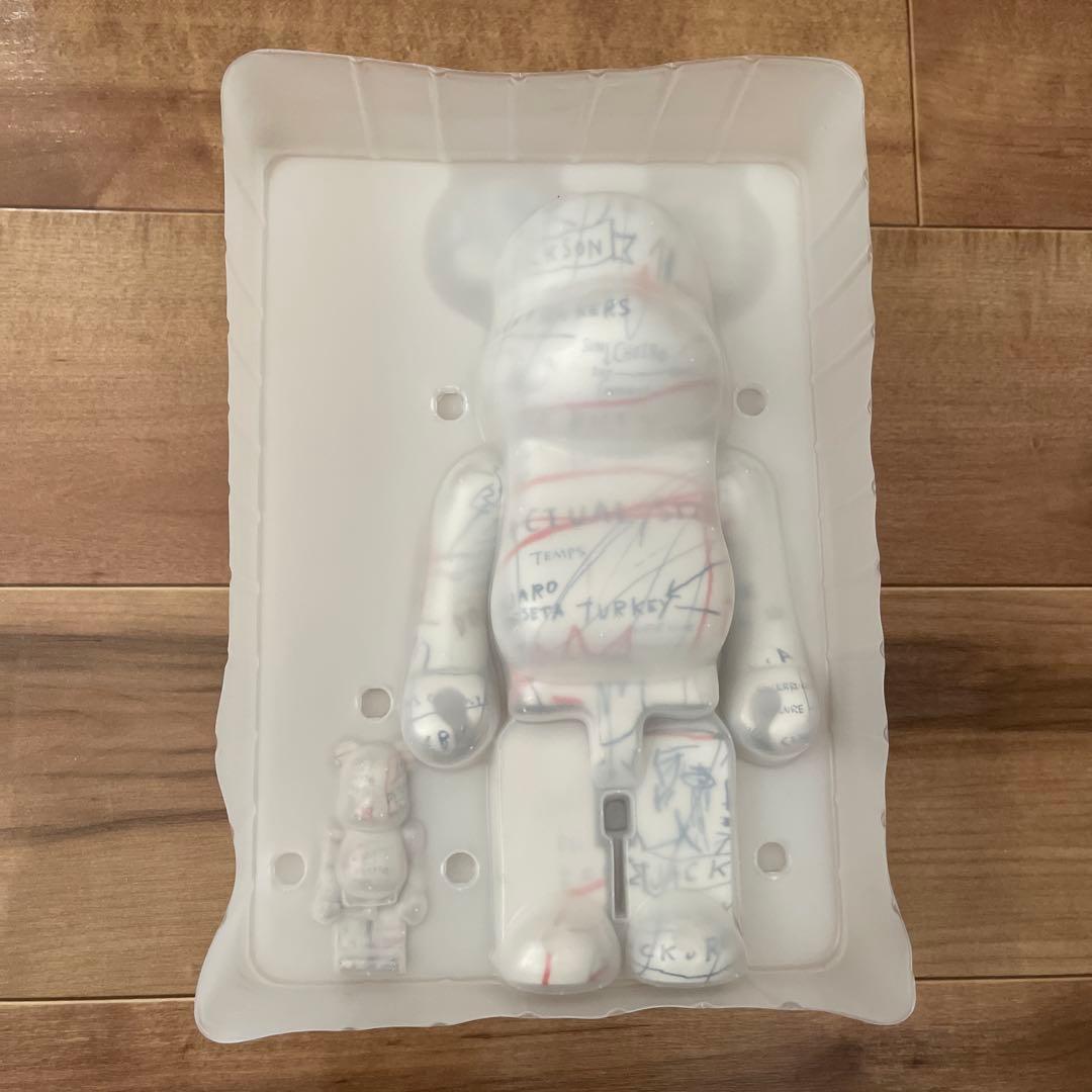 ベアブリック バスキア 100% 400% セット BE@RBRICK ベアブリック バスキア 100% 400% セット BE@RBRICK