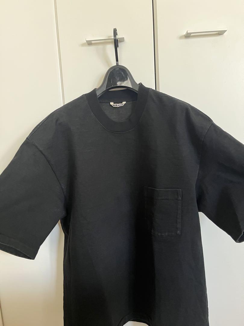 AURALEE HEAVY WEIGHT POCKET TEE size4