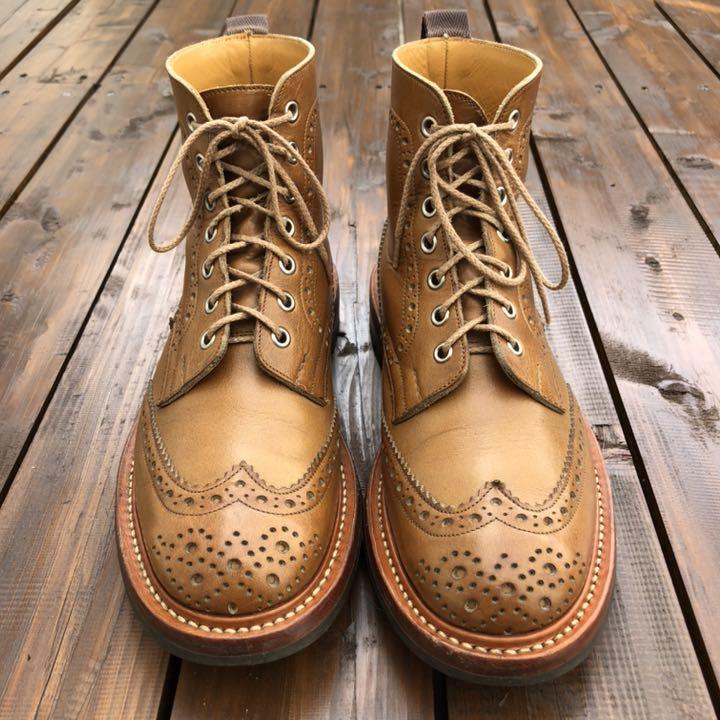 tricker's トリッカーズ　m2508 サイズuk7.5