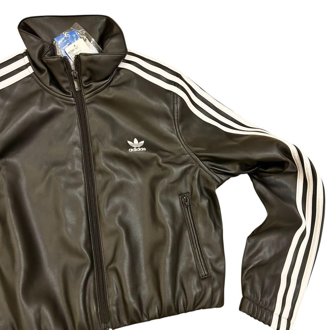 ★新品タグ付き★ adidas FIREBIRD プレザートップ レザー調