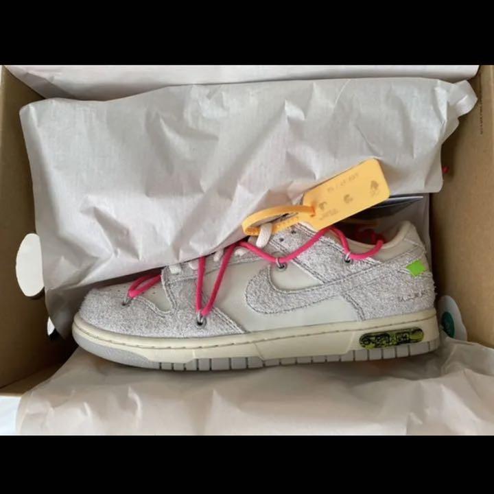 27cm【絶品】つよぴ さん専用OFF-WHITE × NIKE DUNK “50 スニーカー ...