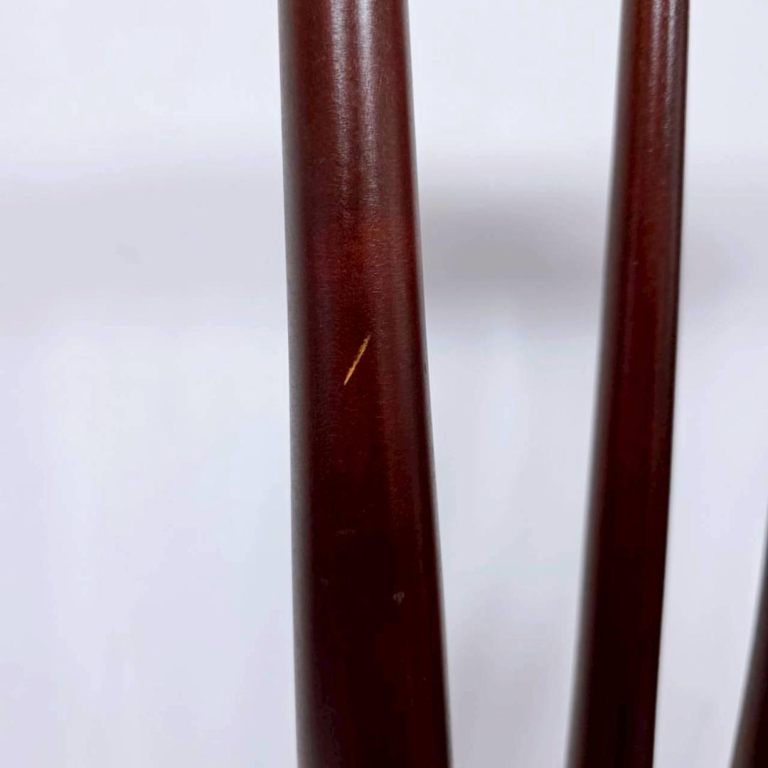 九州日向工芸家具 ウィンザーチェア 木製 レトロ - メルカリ