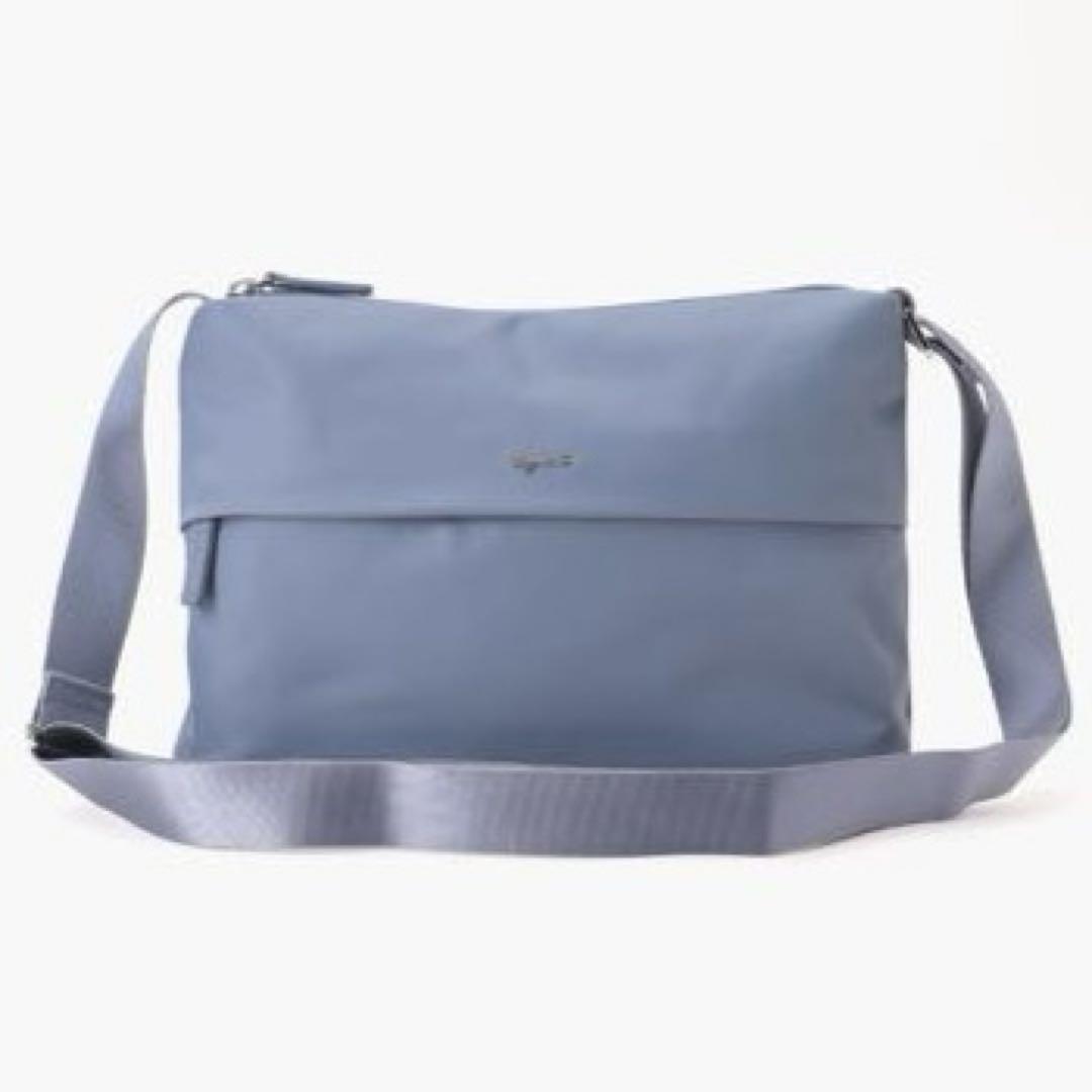 agnès b. ネイビー ショルダーバッグ ナイロン 新品未使用 アニエスベー agnes b. ナイロンショルダーバッグ ショルダー