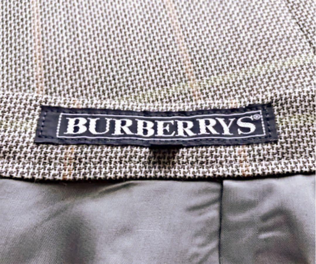 大人女性の BURBERRYS 9 チェック柄スカート スコットランド製生地 vintage スカート
